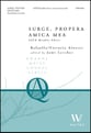 Surge, propera amica mea SATB/SATB choral sheet music cover